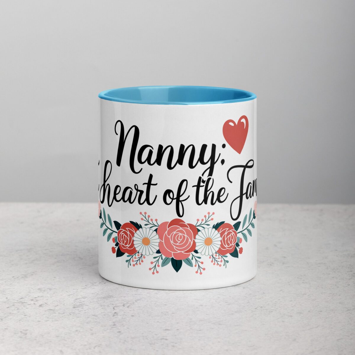 Nanny: The Heart of the Family Coffee Mug - Image 13