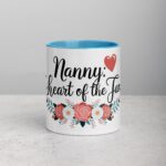Nanny: The Heart of the Family Coffee Mug - Image 13