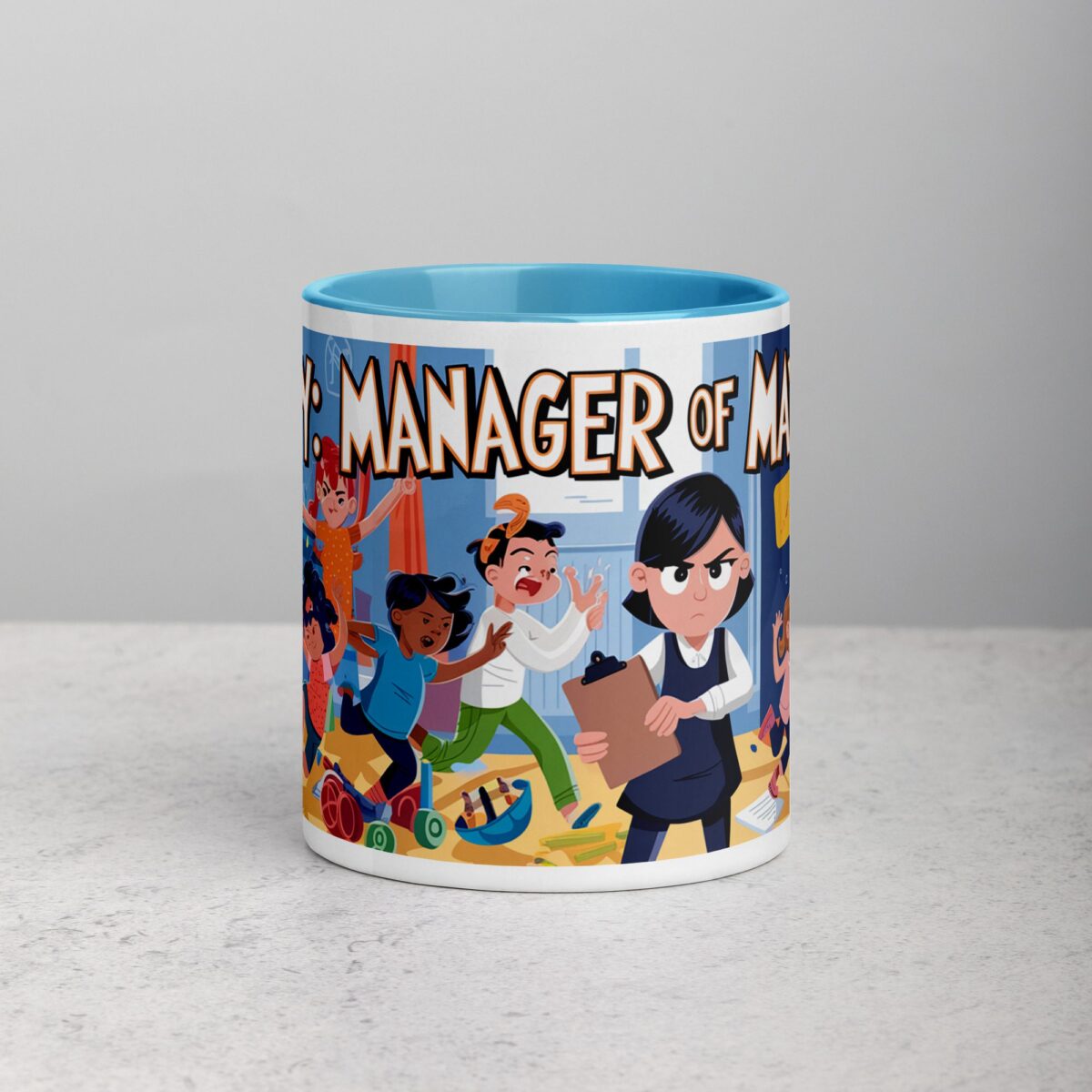 Nanny: Manager of Mayhem Coffee Mug & Tea Cup - Image 13