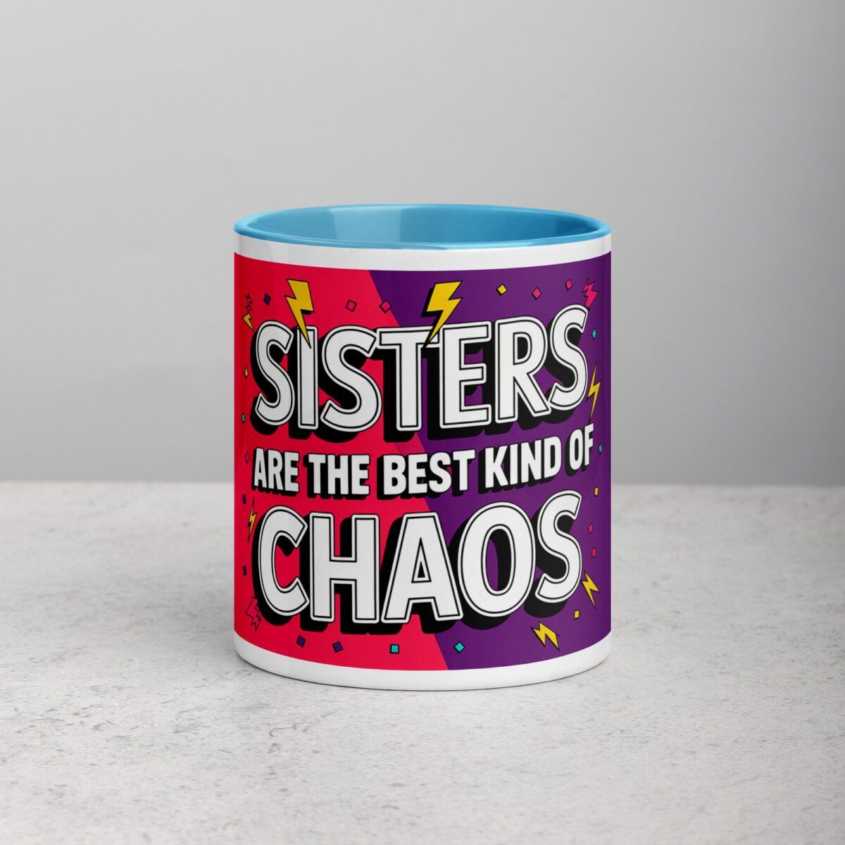 Sisters Are the Best Kind of Chaos Coffee Mug - Image 13