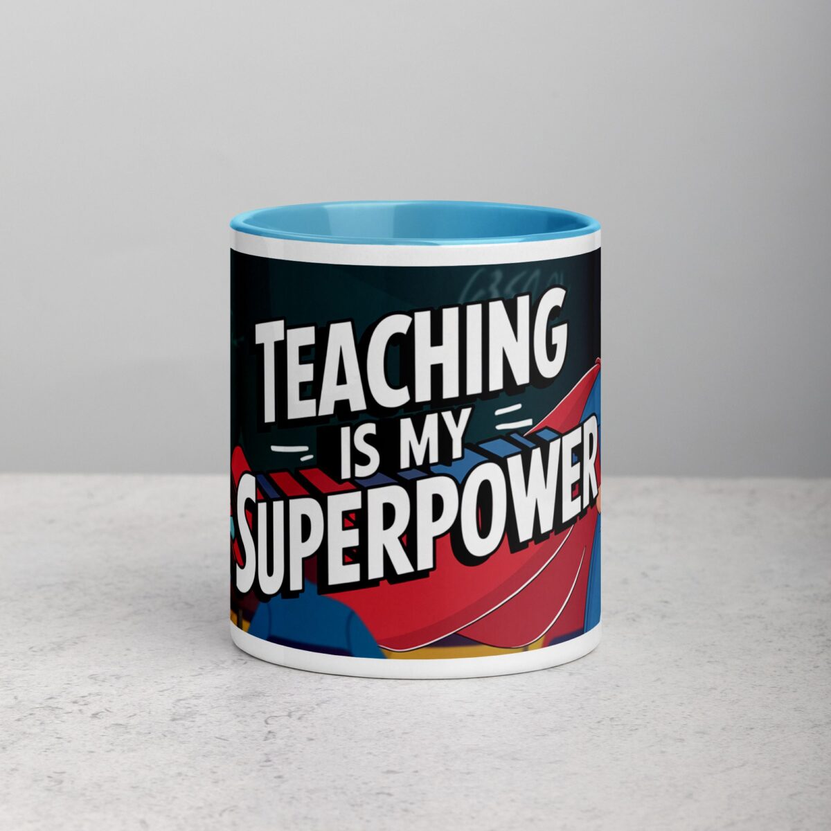 Teaching Is My Superpower Woman Coffee Mug & Tea Cup - Image 13