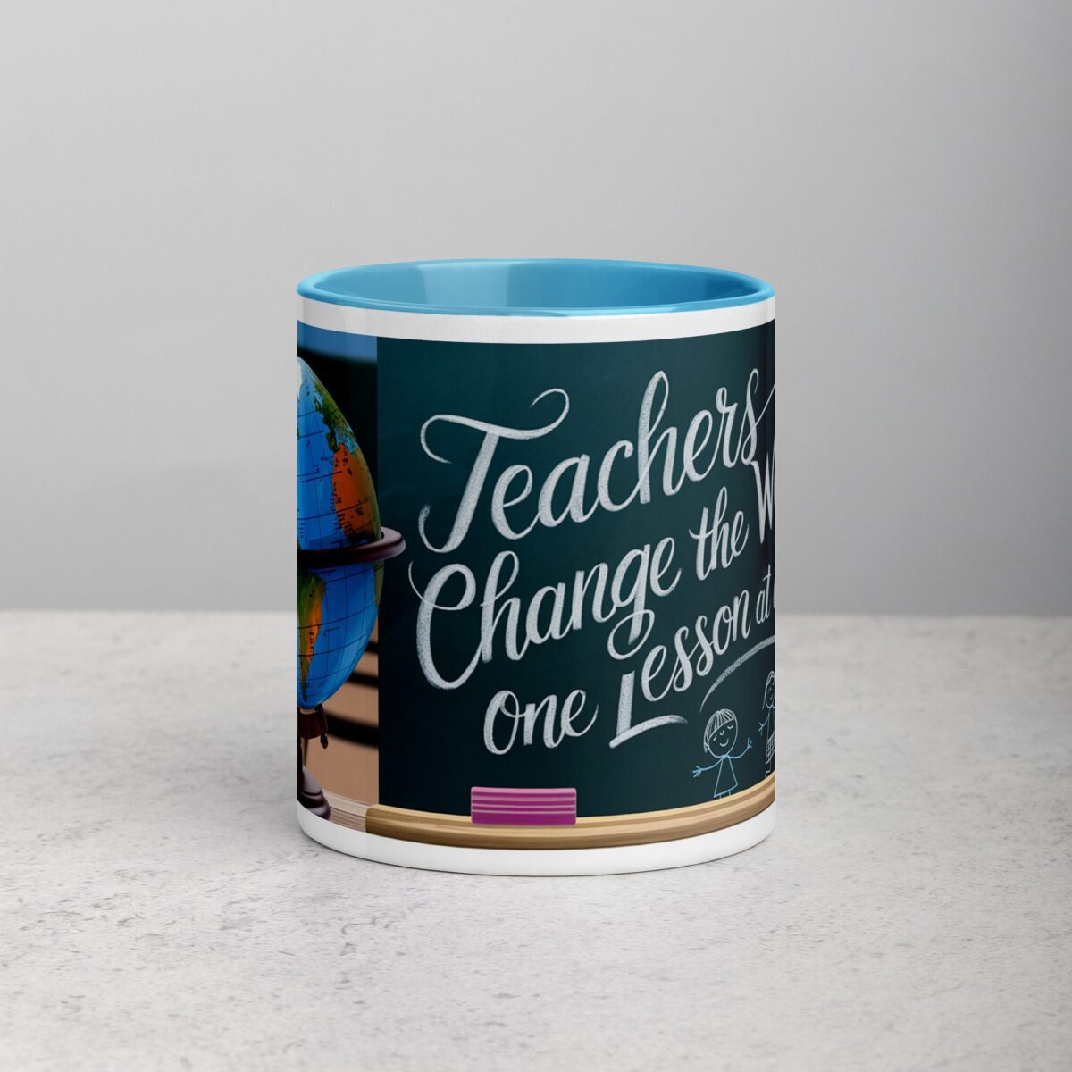 Teachers Change the World One Lesson at a Time Mug - Image 13