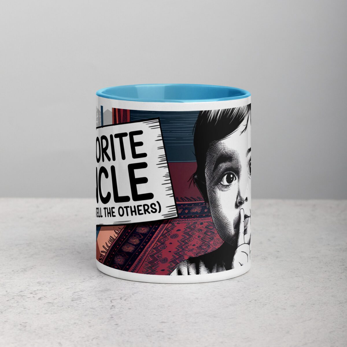 Favorite Uncle (Don’t Tell the Others) Coffee Mug - Image 13