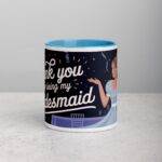 Thank You for Being My Bridesmaid Fun Coffee Mug - Image 13