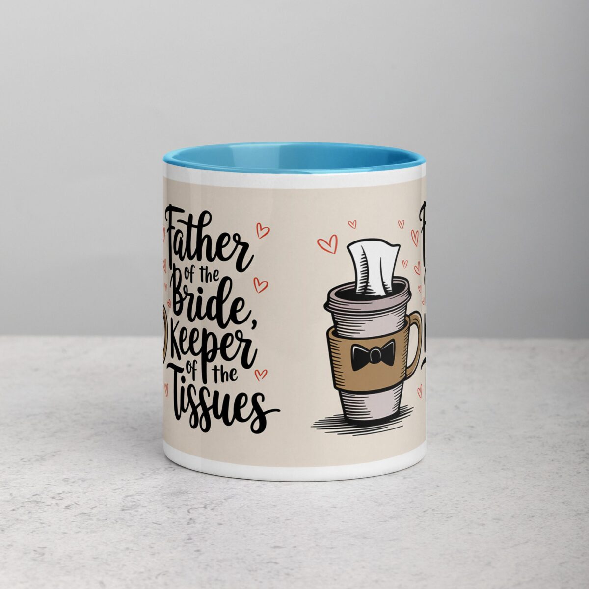 Father of the Bride, Keeper of the Tissues Coffee Mug - Image 13
