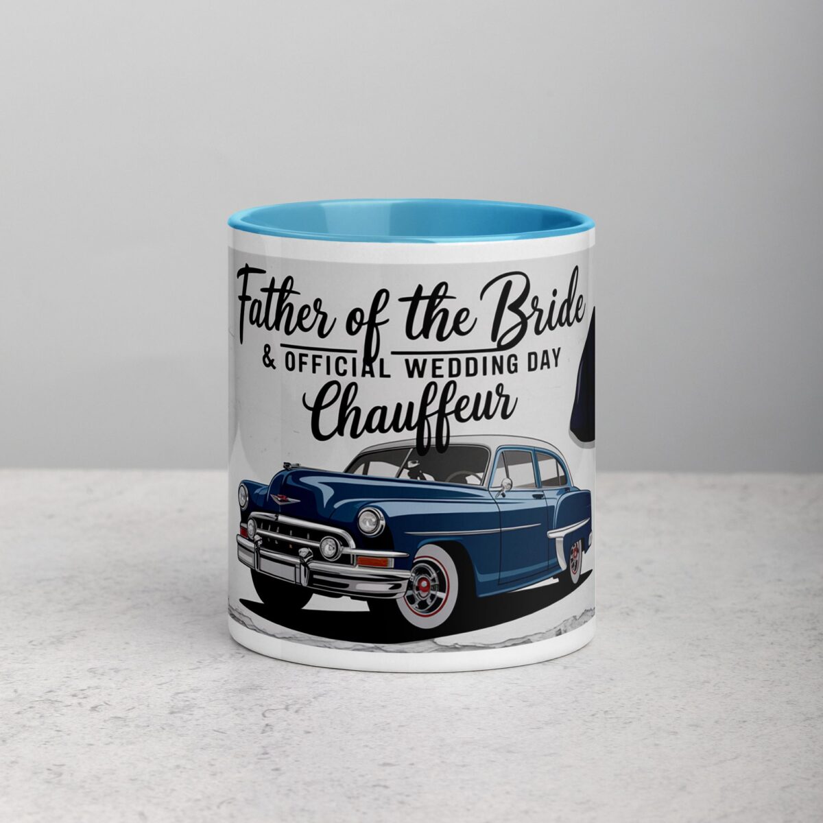 Father of the Bride & Official Wedding Day Chauffeur Mug - Image 13