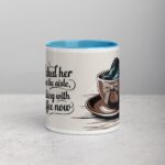 Walked Her Down the Aisle, Walking with Coffee Now Mug - Image 13
