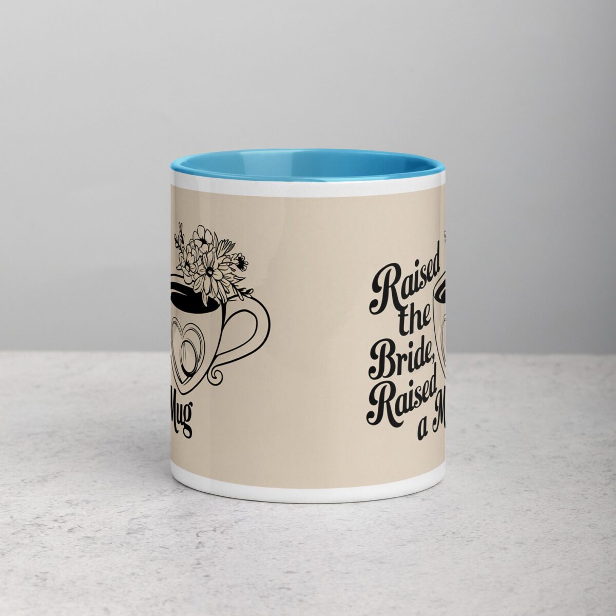 Raised the Bride, Raised a Mug Father of Bride Mug - Image 13