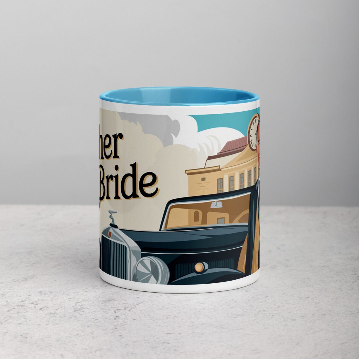 Father of the Bride Retro Coffee Mug & Tea Cup - Image 13