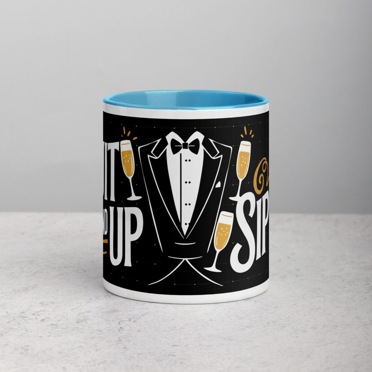 Suit Up and Sip Up Groomsman Coffee Mug - Image 13