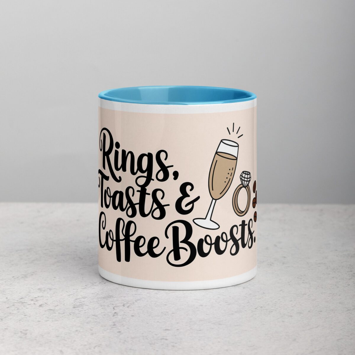 Rings, Toasts & Coffee Boosts Groomsman Mug - Image 13