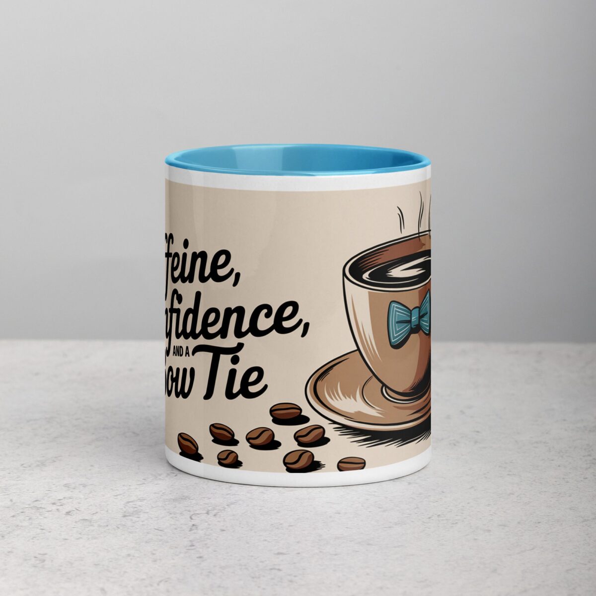 Caffeine, Confidence, and a Bow Tie Groomsman Mug - Image 13