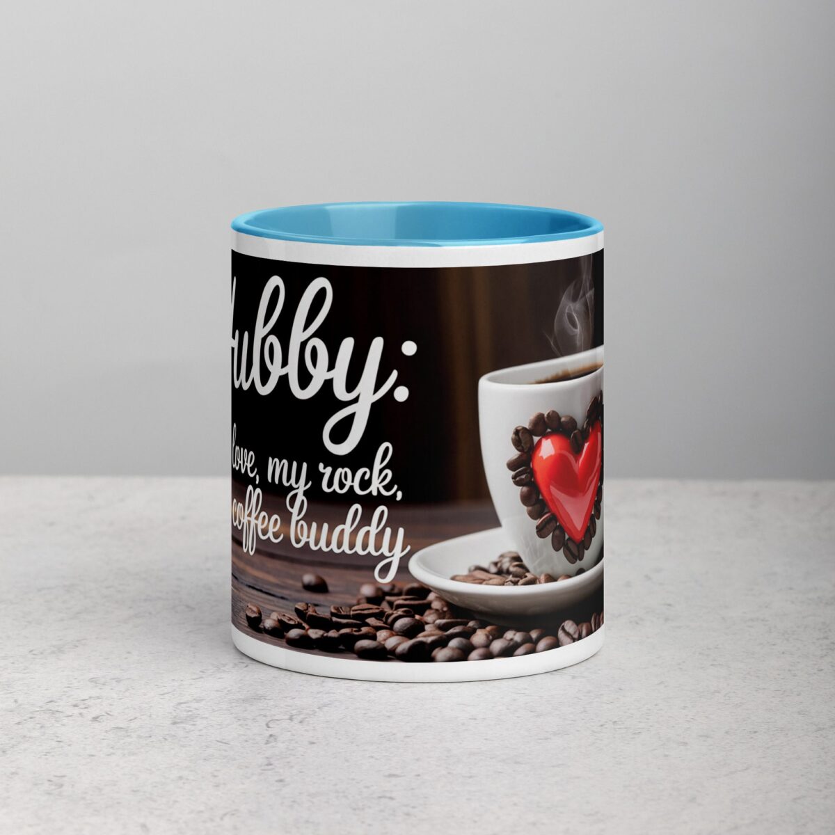 Hubby: My Love, My Rock, My Coffee Buddy Mug - Image 13