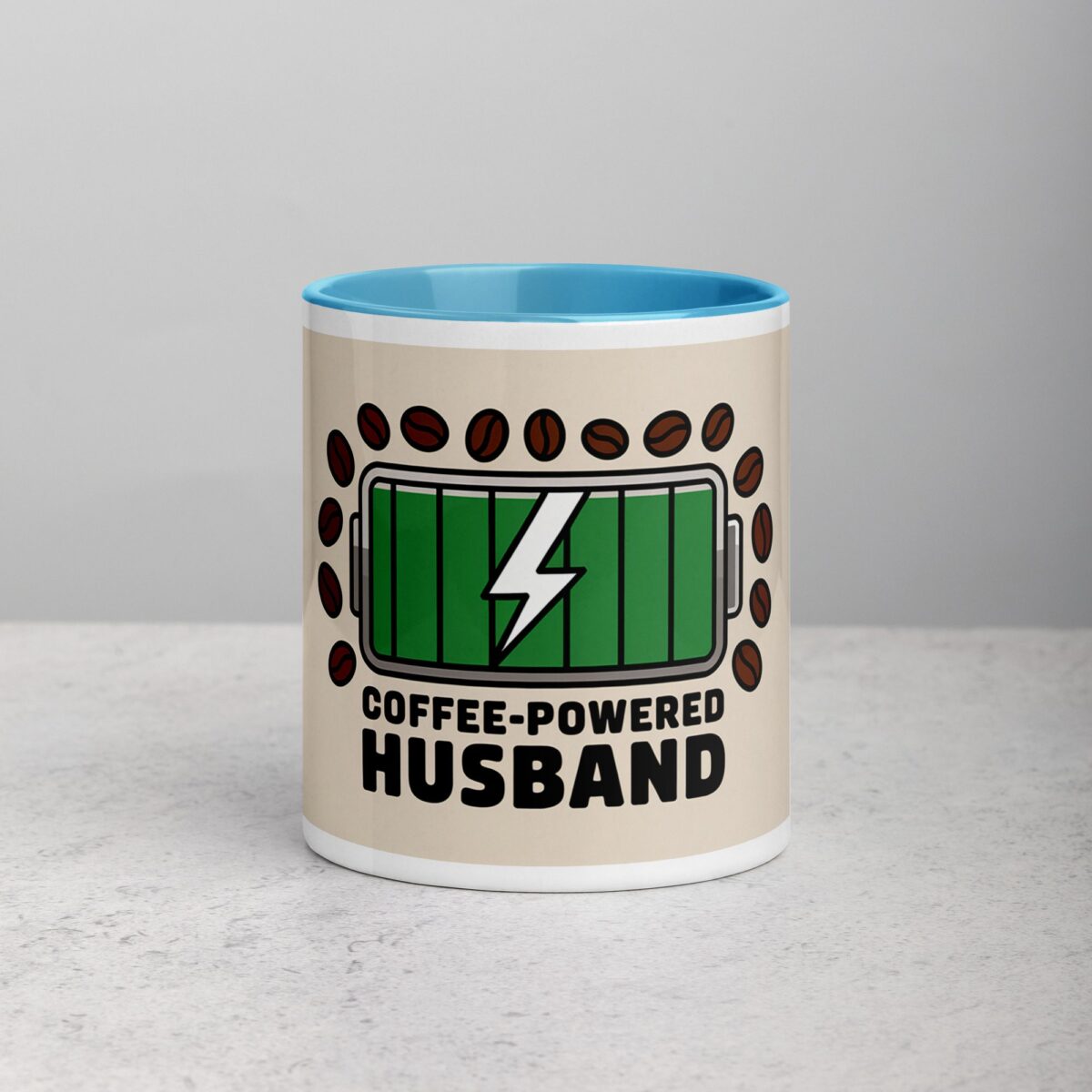 Coffee-Powered Husband Mug - Image 13