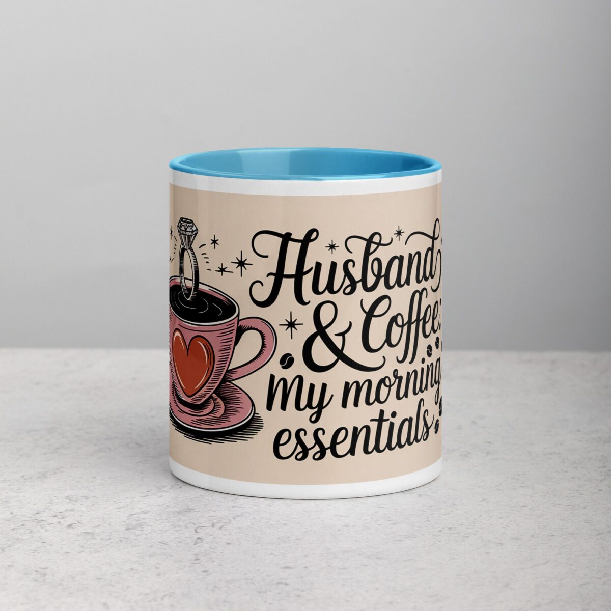 Husband & Coffee: My Morning Essentials Mug - Image 13