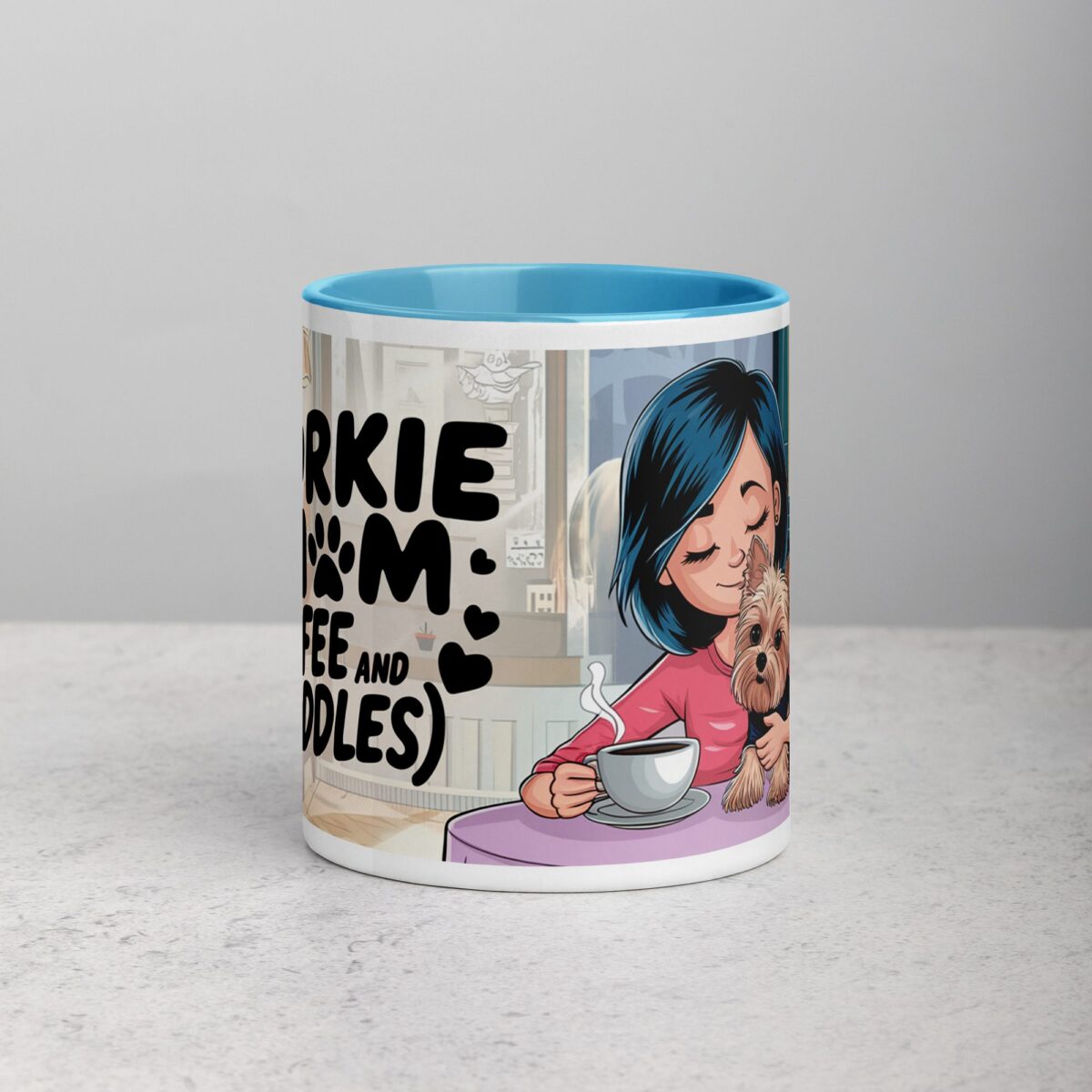 Yorkie Mom (Coffee and Cuddles) Mug - Image 13