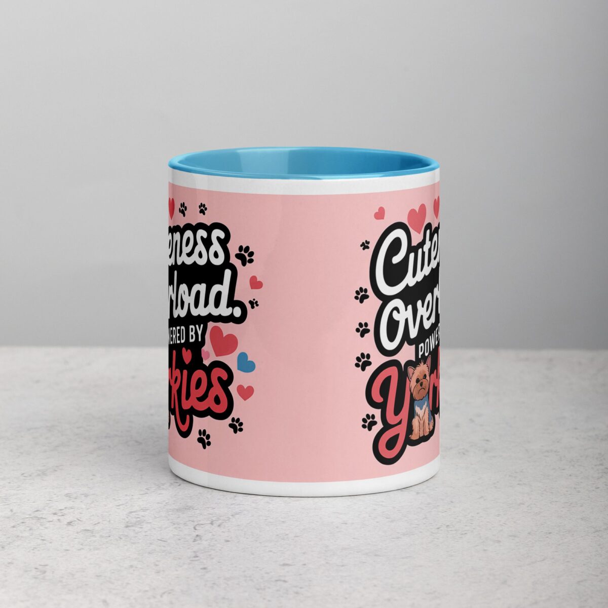 Cuteness Overload: Powered by Yorkies Coffee Mug - Image 13