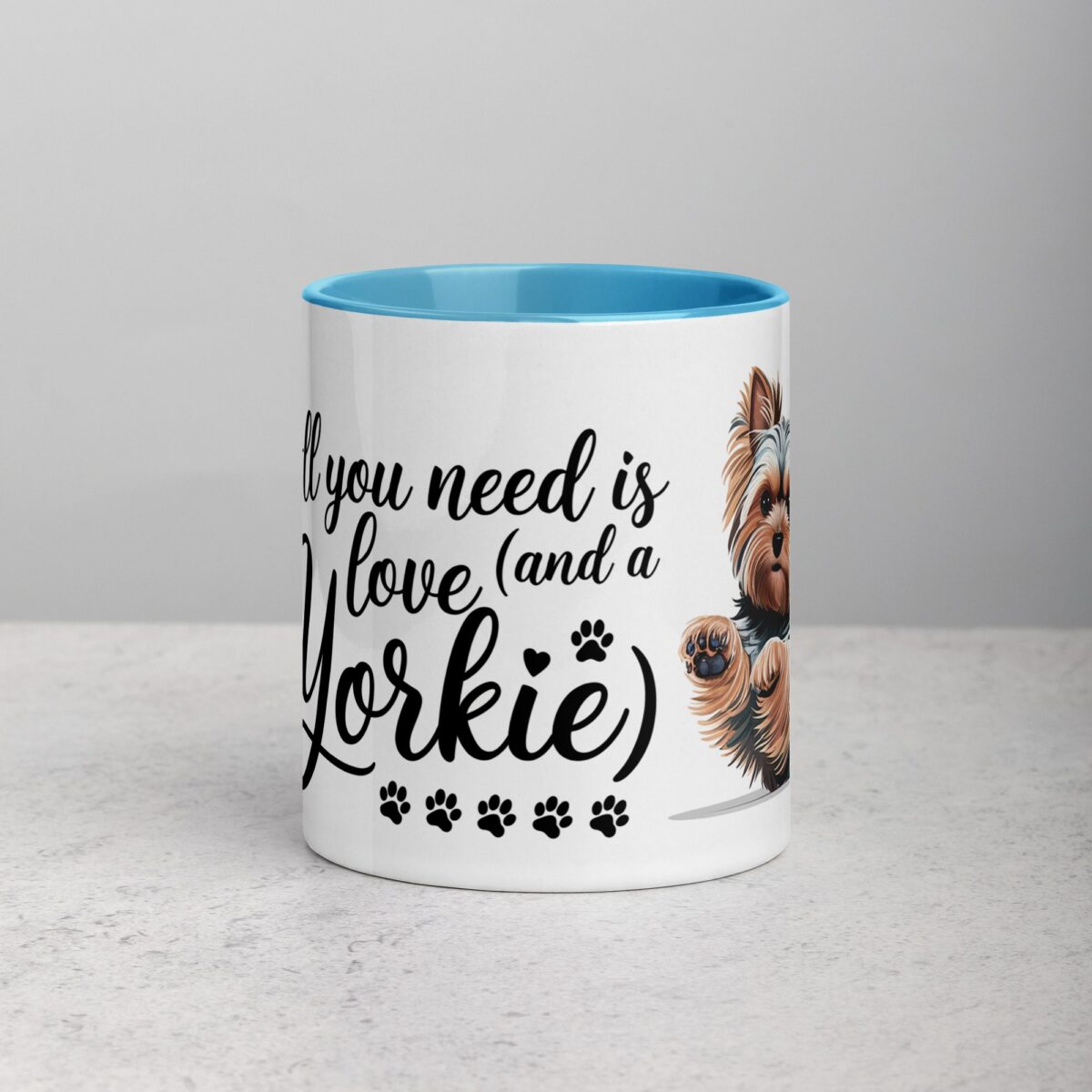 All You Need Is Love (And a Yorkie) Coffee Mug & Tea Cup - Image 13