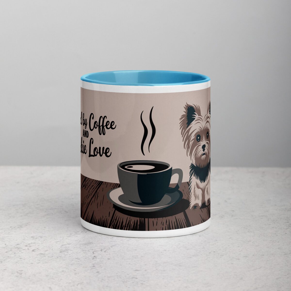Fueled by Coffee and Yorkie Love Mug - Image 13