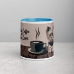 Fueled by Coffee and Yorkie Love Mug - Image 13