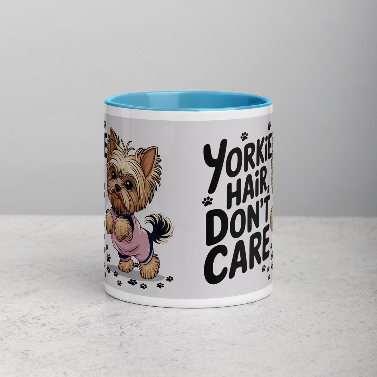 Yorkie Hair, Don’t Care Coffee Mug - Image 13