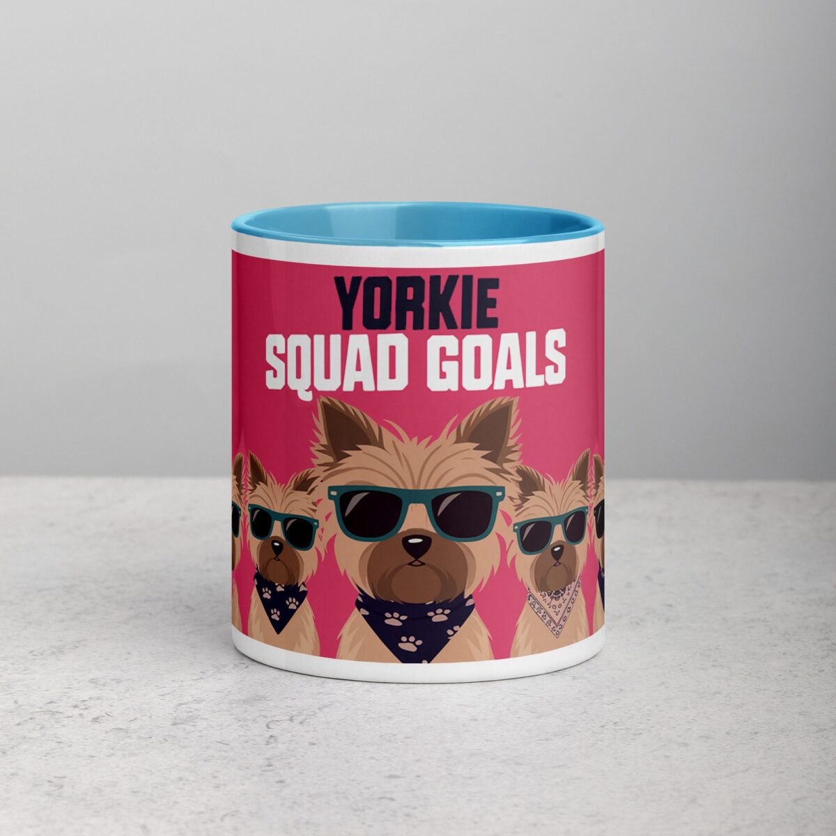 Yorkie Squad Goals Coffee Mug & Tea Cup - Image 13