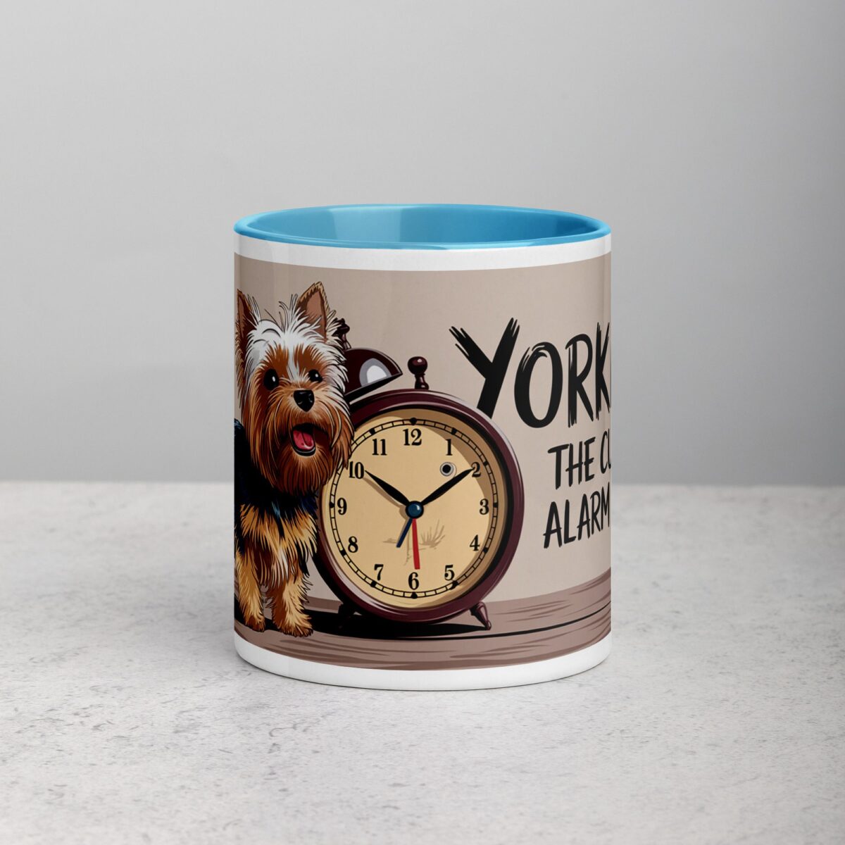 Yorkies: The Cutest Alarm Clocks Coffee Mug - Image 13