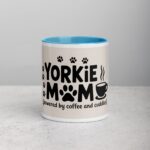 Yorkie Mom Text Coffee Mug & Tea Cup - Image 13