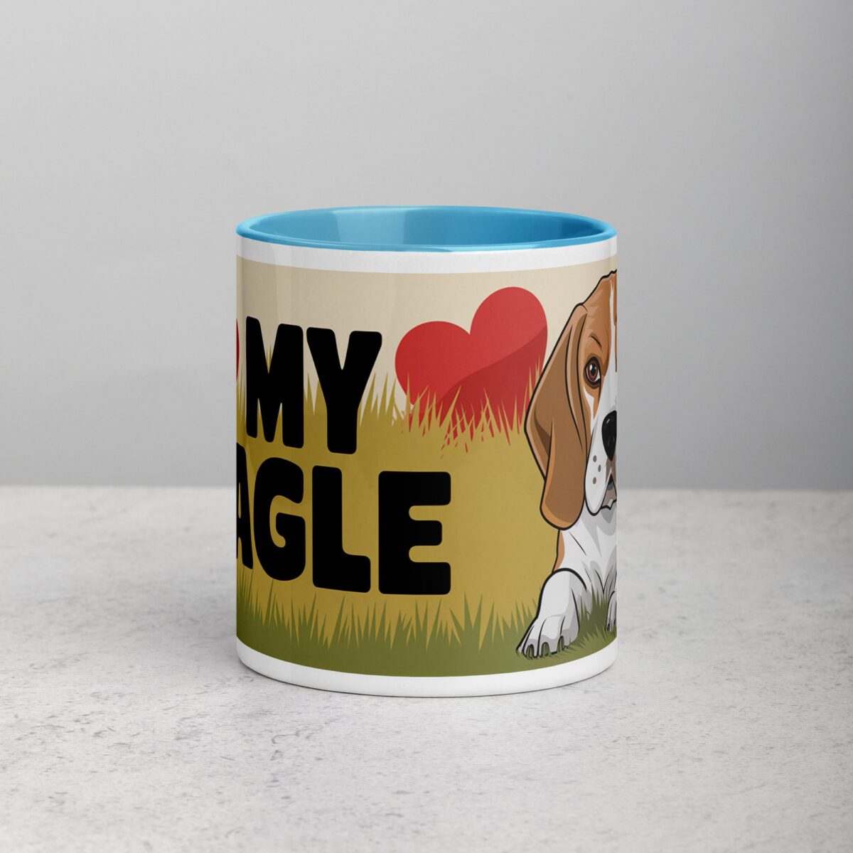 I ❤️ My Beagle Coffee Mug & Tea Cup - Image 13