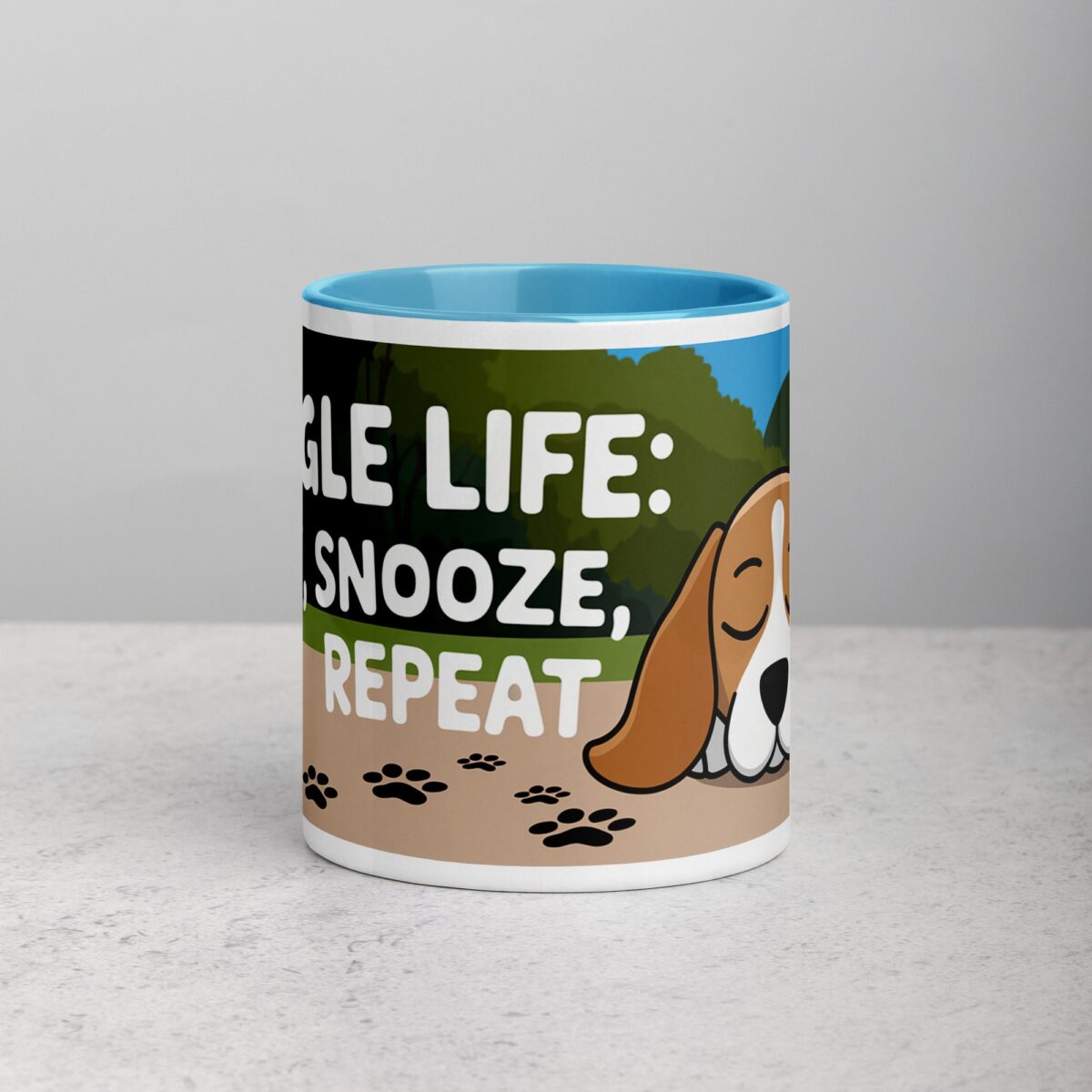 Beagle Life: Sniff, Snooze, Repeat Coffee Mug - Image 13
