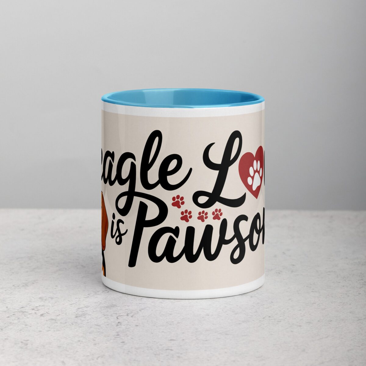 Beagle Love Is Pawsome Coffee Mug - Image 13