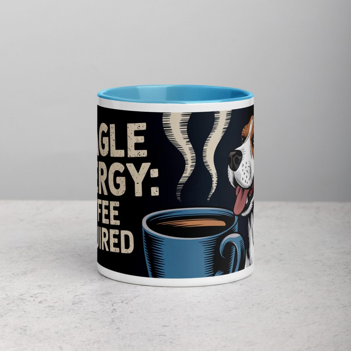 Beagle Energy: Coffee Required Mug - Image 13