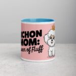 Bichon Mom: Queen of Fluff Coffee Mug - Image 13