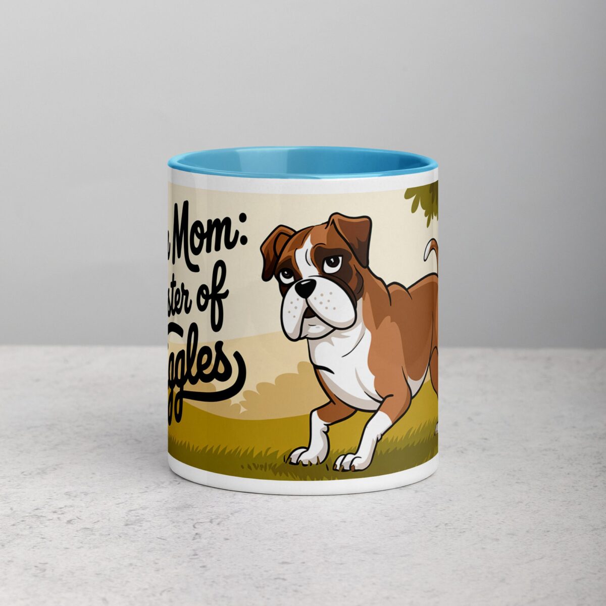 Boxer Mom: Master of Wiggles Coffee Mug - Image 13