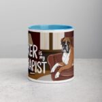 My Boxer Is My Therapist Coffee Mug - Image 13