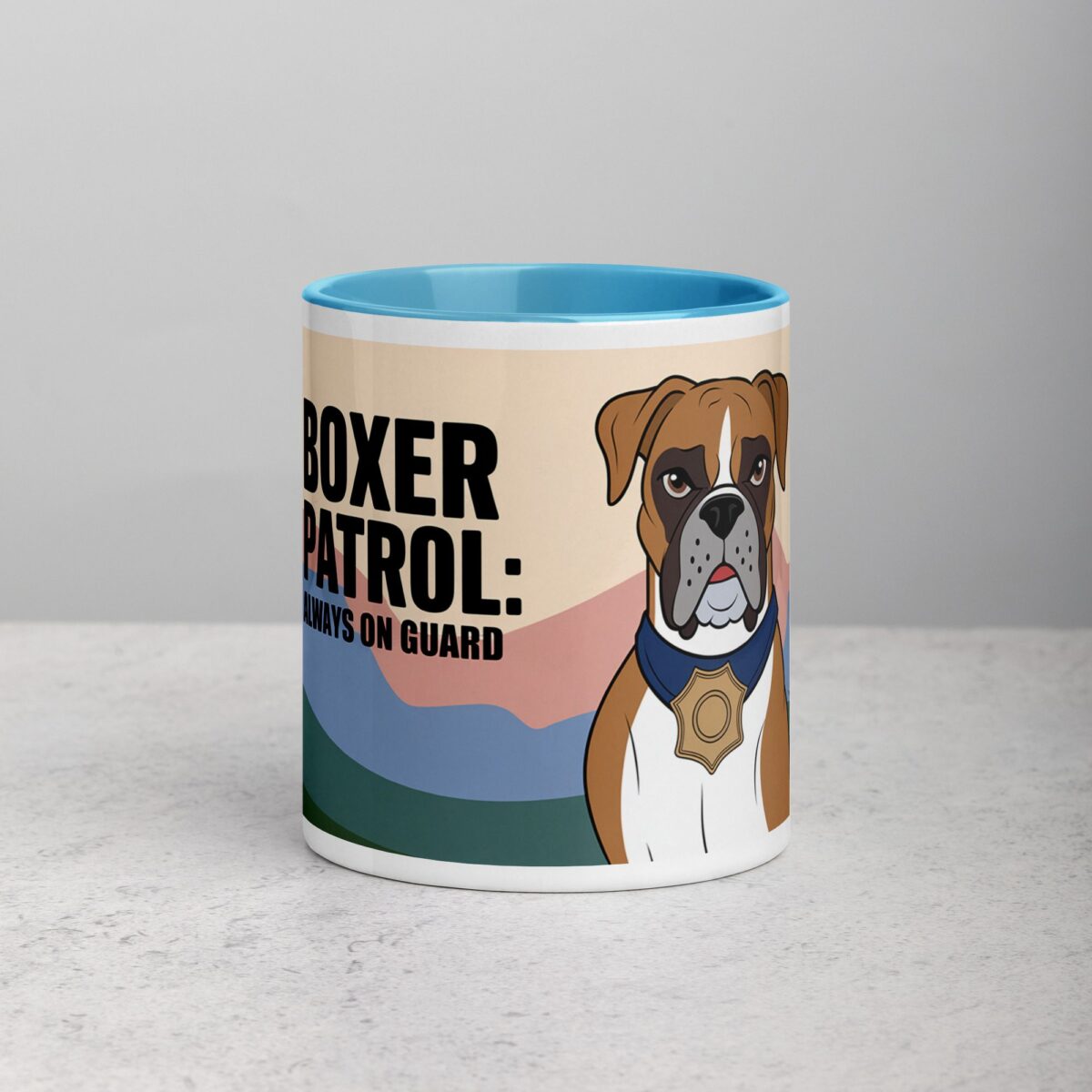 Boxer Patrol: Always on Guard Coffee Mug - Image 13