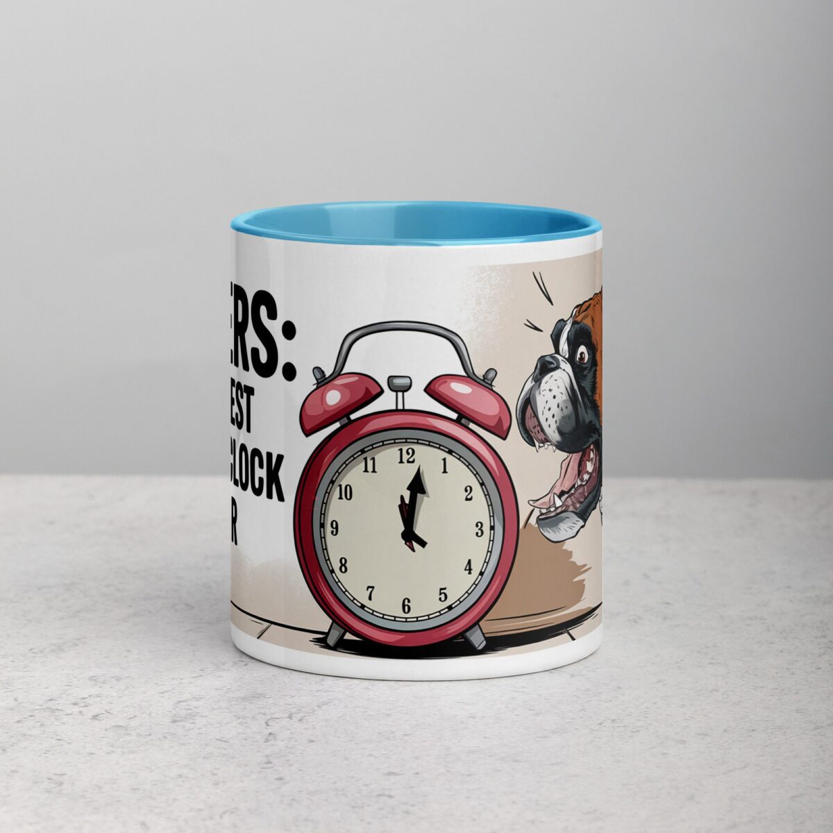 Boxers: The Best Alarm Clock Ever Coffee Mug - Image 13