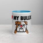 I ❤️ My Bulldog  Coffee Mug & Tea Cup - Image 13