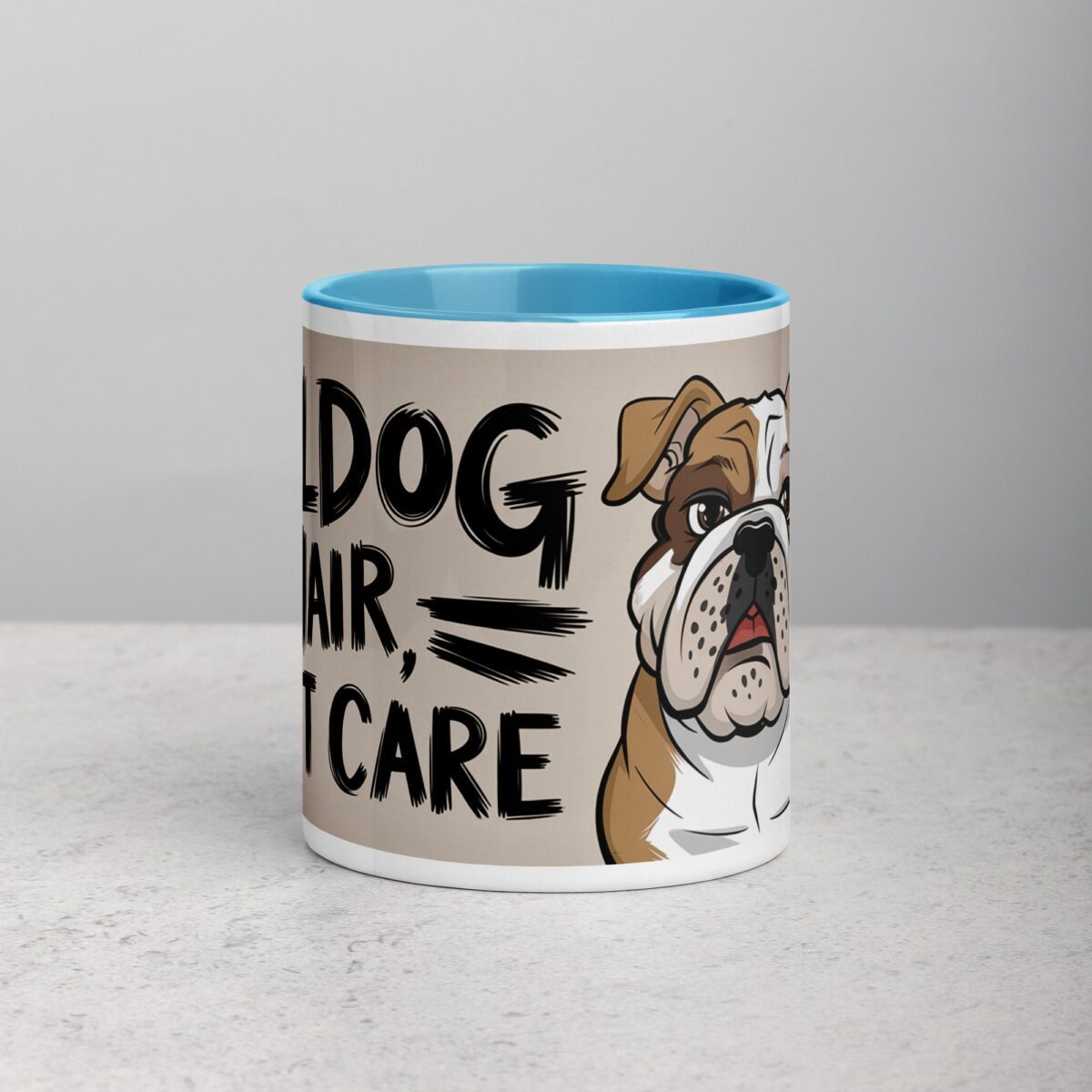 Bulldog Hair, Don’t Care Coffee Mug - Image 13