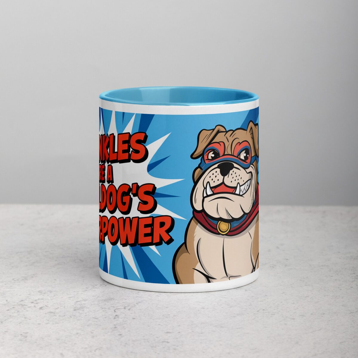 Wrinkles Are a Bulldog’s Superpower Coffee Mug - Image 13