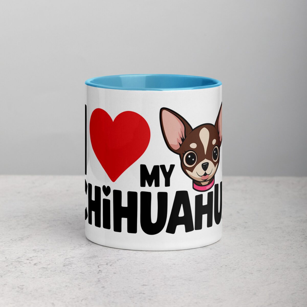 I ❤️ My Chihuahua Coffee Mug & Tea Cup - Image 13
