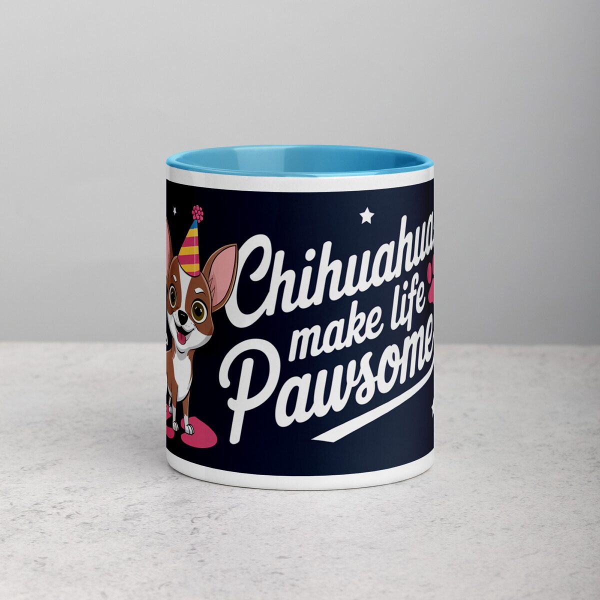 Chihuahuas Make Life Pawsome Coffee Mug - Image 13