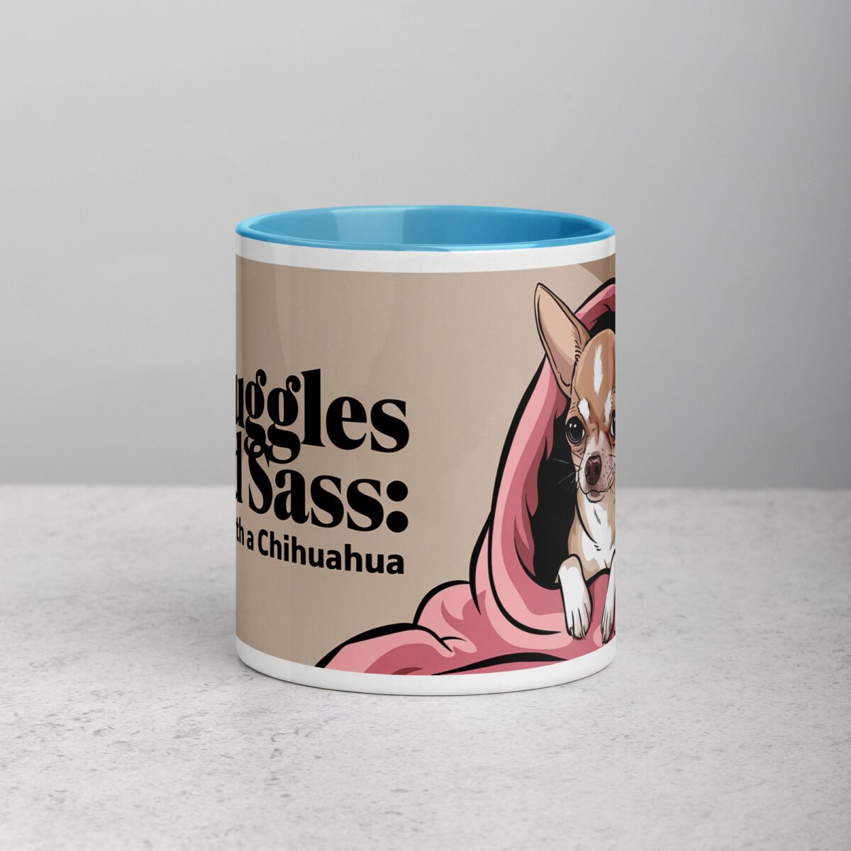 Snuggles and Sass: Life with a Chihuahua Coffee Mug - Image 13
