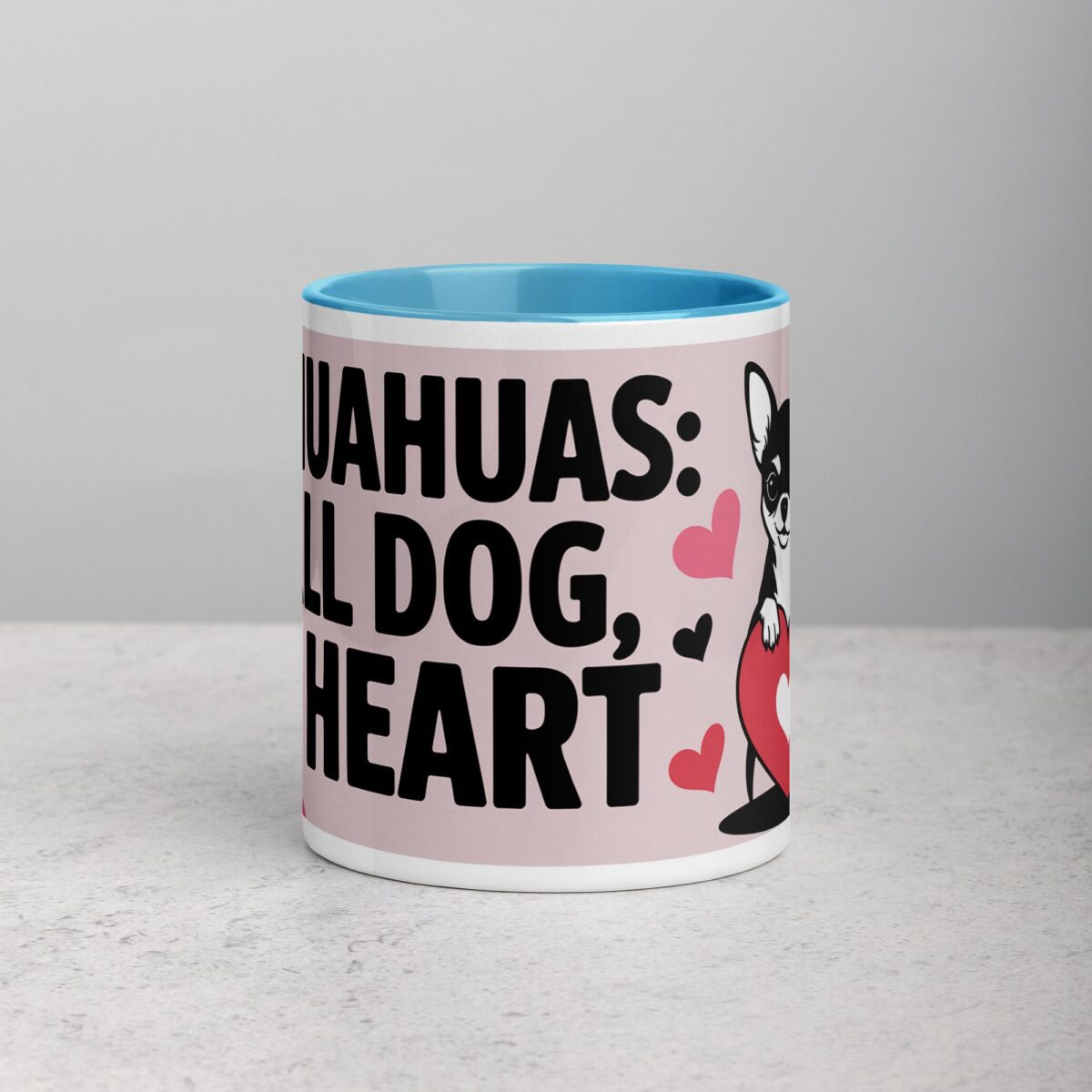 Chihuahuas: Small Dog, Big Heart Coffee Mug - Image 13