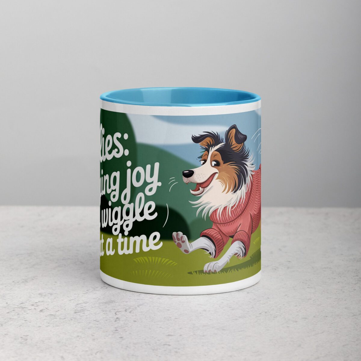 Collies: Bringing Joy One Wiggle at a Time Coffee Mug - Image 13