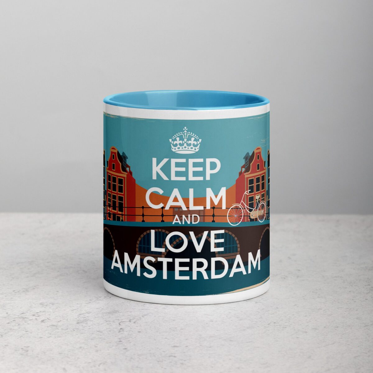 Keep Calm and Love Amsterdam Coffee Mug - Image 13