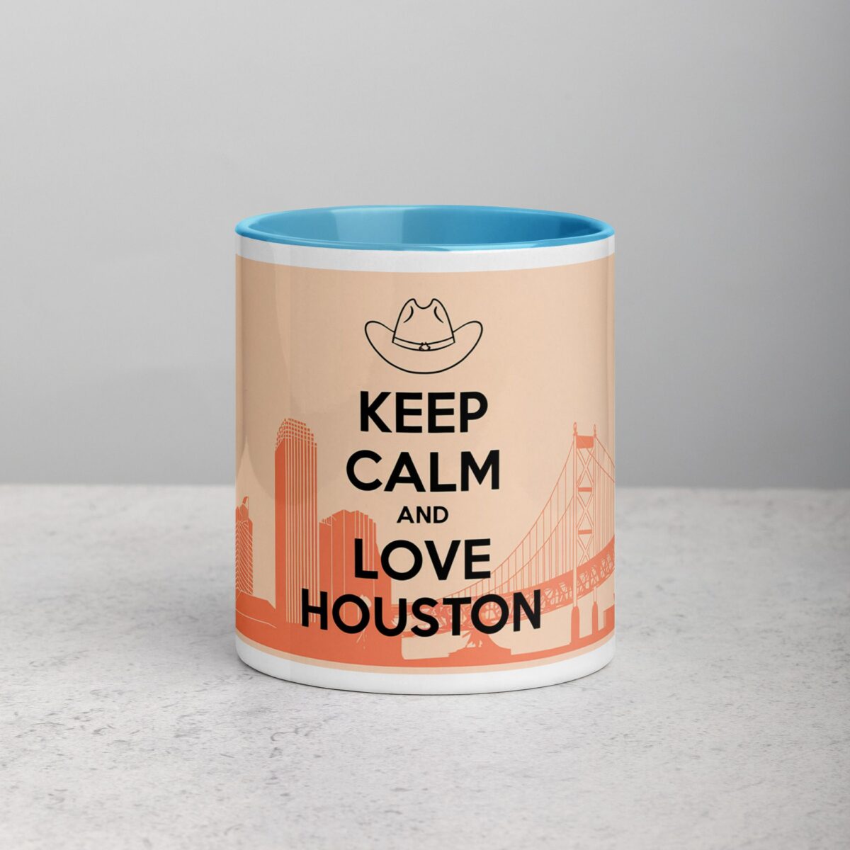 Keep Calm and Love Houston Coffee Mug & Tea Cup - Image 13