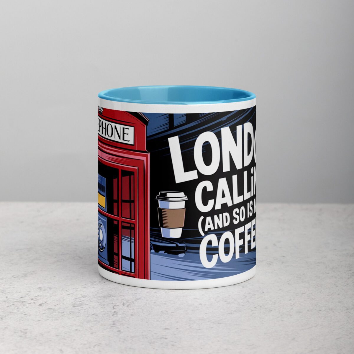 London Calling (and So Is My Coffee) Mug - Image 13