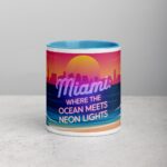 Miami: Where the Ocean Meets the Neon Lights Coffee Mug - Image 13