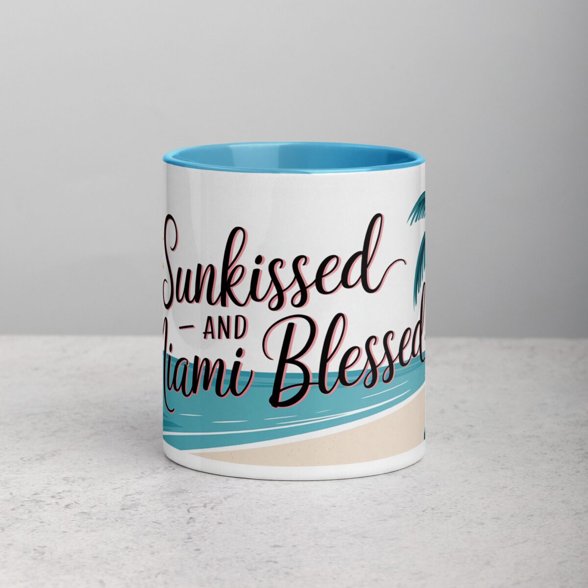 Sunkissed and Miami Blessed Coffee Mug - Image 13